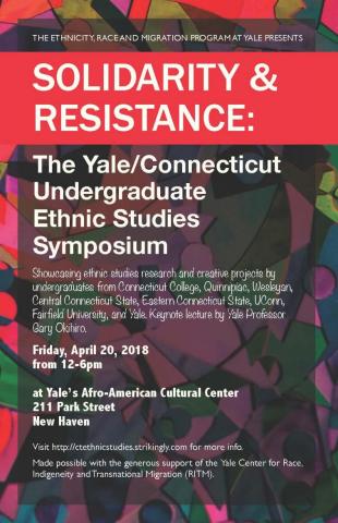 ER&M Symposium Solidarity and Resistance poster